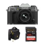 FUJIFILM X-T50 Mirrorless Camera with 15-45mm f/35 Product Image