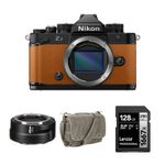 Nikon Zf Mirrorless Camera with FTZ II Mount Adapt