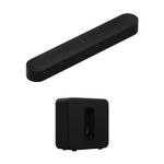 Sonos Beam Gen 2 Soundbar with Sub 4 Wireless Subw