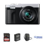 Panasonic ZS99 Digital Camera with Basic Bundle (S