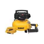 6 Gal 165 PSI Pancake Compressor & 18-Gauge Brad Nailer Combo Kit Product Image