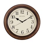 Oakbrook Dark Oak Wall Clock Product Image