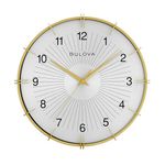 Citation Bronze Metal Sunburst Wall Clock Product Image