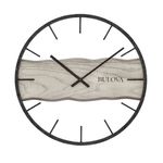 Driftwood Wrought  Iron Wall Clock Product Image