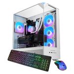 iBUYPOWER Element Gaming Desktop Computer (White) Product Image