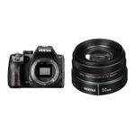 Pentax KF DSLR Camera with smc DA 50mm f/18 Lens K