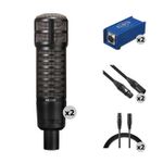 Electro-Voice RE320 Two-Person Dynamic Microphone Product Image