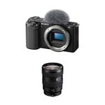 Sony ZV-E10 Mirrorless Camera with 16-55mm f/28 Le