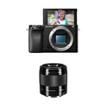 Sony a6100 Mirrorless Camera with 50mm f/18 Lens K