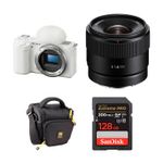 Sony ZV-E10 Mirrorless Camera with 11mm f/18 Lens