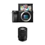 Sony a6100 Mirrorless Camera with 18-135mm f/35-56
