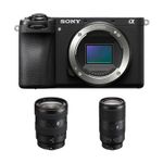 Sony a6700 Mirrorless Camera with 16-55mm and 70-3