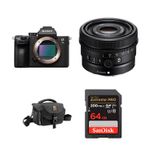 Sony a7 III Mirrorless Camera with 50mm f/25 Lens