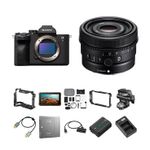 Sony a7 IV Mirrorless Camera with 50mm f/25 Lens a