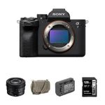 Sony a7 IV Mirrorless Camera with 50mm f/25 Lens a