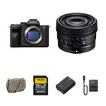 Sony a7 IV Mirrorless Camera with 50mm f/25 Lens a