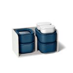 Mini Food Storage Set w/ Storage Organizer Navy Product Image