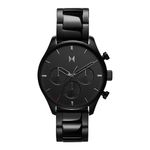 Mens Airhawk Multi-Functional Black IP Stainless Steel Watch Stealth Black Dial Product Image