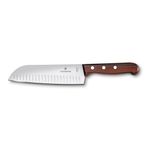 7" Wood Santoku Knife Product Image