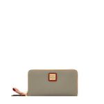 Pebble Grain Large Zip Around Wristlet Product Image