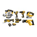 20V MAX Cordless 7-Tool Combo Kit Product Image