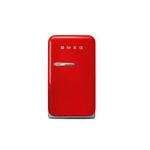 FAB 5 Retro Mini Refrigerator - Right Hinge Red Product Image