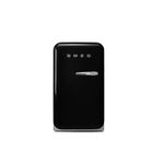 FAB 5 Retro Mini Refrigerator - Left Hinge Black Product Image