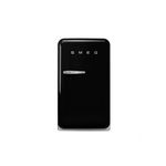 FAB 10 Retro Refrigerator - Right Hinge Black Product Image