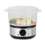 2.5qt 1-Tier Compact Stainless Steel Food Steamer Product Image