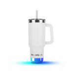 30oz HidrateSpark PRO 2 Smart Tumbler White Product Image