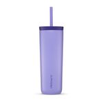 LifeStraw Go Series 18oz Stainless Steel Tumbler Thistle Purple Product Image