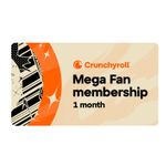 Crunchyroll - Mega Fan Membership 1 Month Gift Card [Digital] Product Image