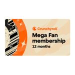 Crunchyroll - Mega Fan Membership 12 Month Gift Card [Digital] Product Image