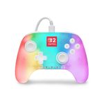 PowerA - Advantage Wired Controller for Nintendo Switch 2 with Lumectra - White Product Image