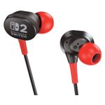 PowerA - Wired Earbuds for Nintendo Switch 2 - Black Product Image