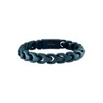 Bulova Link 8mm Blue Ion-Plated Stainless Steel Bracelet 8.5" Product Image