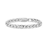 Marc Anthony Bulova Link 8mm Sterling Silver Bracelet 8" Product Image