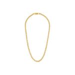 Bulova Link 6mm Polished Stainless Steel Necklace - 22" Gold-Tone Product Image