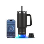 30oz HidrateSpark PRO 2 Smart Tumbler Black Product Image