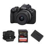 Canon EOS R50 Mirrorless Camera with 18-45mm Lens Product Image