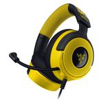 Razer - Kraken V4 X Wired Over-the-Ear Gaming Headset for PC, Mac, Playstation, Nintendo Switch, Steam Deck, Mobile, and Tablet - Pokémon Edition Product Image