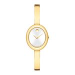 Ladies Museum Bangle Gold-Tone Stainless Steel Watch Gold Dial Product Image
