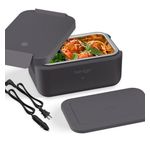 Heated Electric Lunch Box Obsidian Product Image