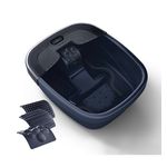 Bubble Bliss Deluxe Foot Spa w/ Heat Black Product Image