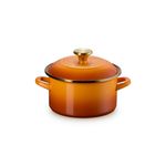 3.8qt Enamel on Steel Covered Stockpot Persimmon Product Image