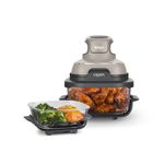 Crispi 4-in-1 Portable Glass Air Fryer Cooking System Stone Product Image
