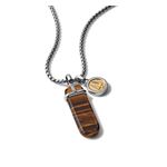 Classic Tigers Eye Pendant Necklace Product Image