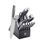 Graphite 14pc Self-Sharpening Knife Block Set Black Product Image