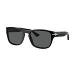 Persol PO3341S Sunglasses Black/Dark Grey Dark Grey Black Product Image