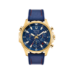 Bulova Men's Marine Star Chronograph Blue Strap Watch Product Image